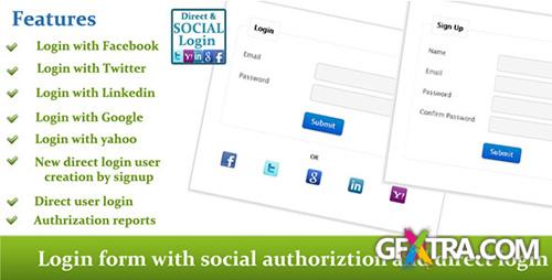 CodeCanyon - Social and Direct Login