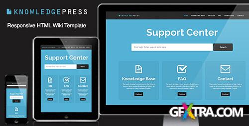 ThemeForest - Responsive Knowledge Base & FAQ HTML Template - RIP