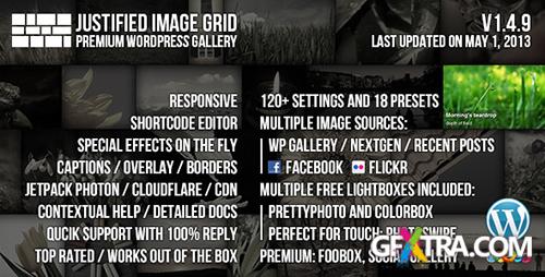 CodeCanyon - Justified Image Grid v1.4.4 - Premium WordPress Gallery