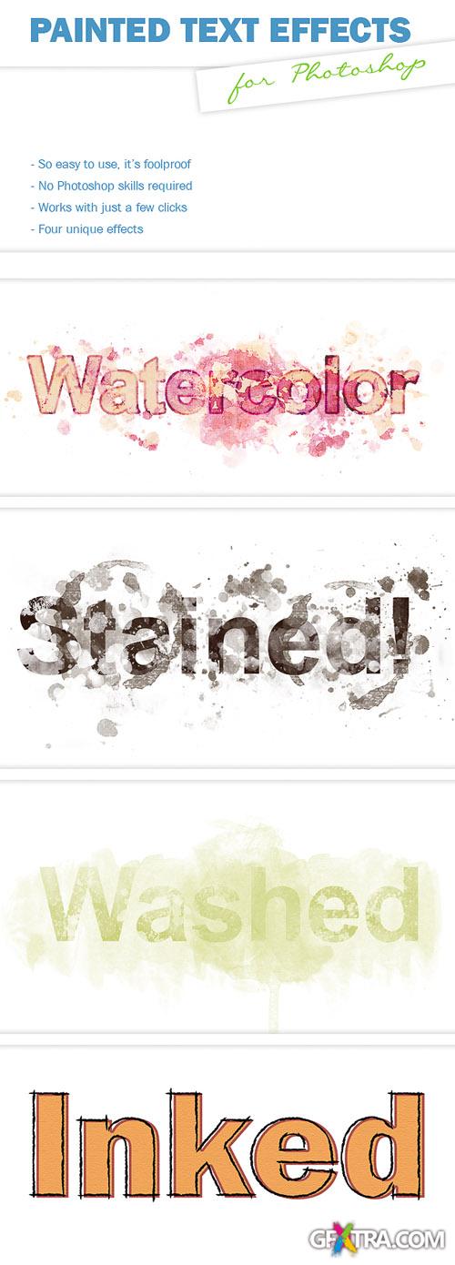 Painted Text Effects