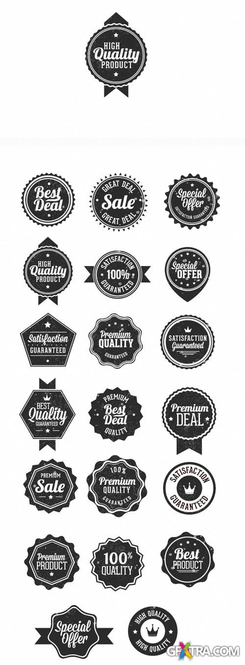 Simple Badges Set 2