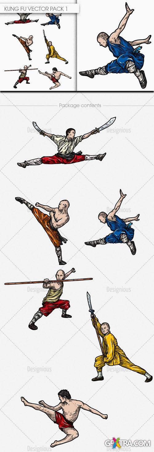 Kung Fu Vector Set