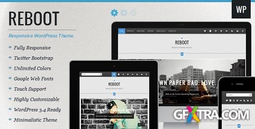 ThemeForest - Reboot v1.7 - Responsive Portfolio WordPress Theme