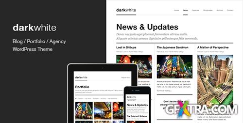 ThemeForest - Darkwhite v1.0 - Blog / Portfolio WordPress Theme