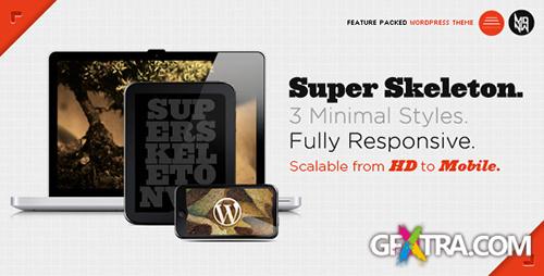 ThemeForest - Super Skeleton WP v2.0.6.1: Responsive, Minimal, Beautiful