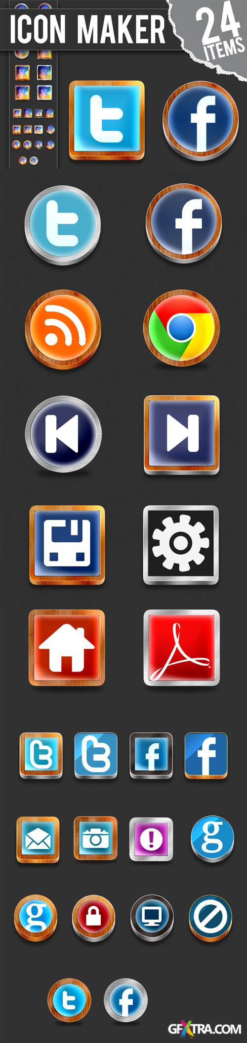 Designtnt - Photoshop Icon Maker