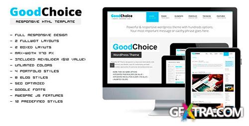 ThemeForest - GoodChoice Responsive HTML Template - RIP