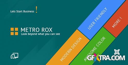 ThemeForest - Metro Rox HTML5 Joomla Metro Multipurpose Template - FULL