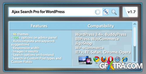 CodeCanyon - Ajax Search Pro for WordPress v1.25