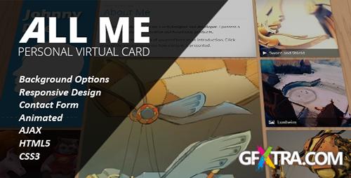 ThemeForest - All Me Responsive vCard - RIP