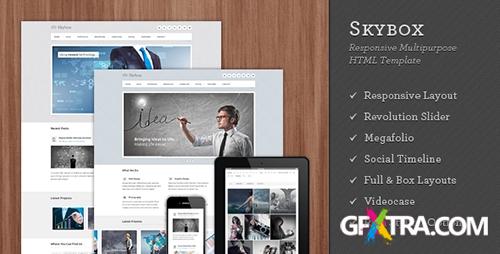 ThemeForest - Skybox v1.2 - Responsive Multipurpose HTML Template - 3525321