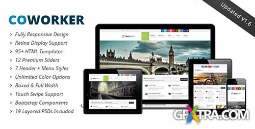 ThemeForest - CoWorker v1.4 - Responsive Multipurpose Template - FULL