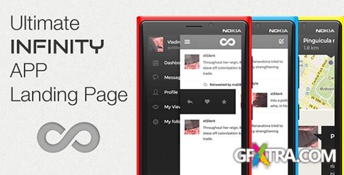 ThemeForest - Infinity App - Ultimate Landing Page - RIP