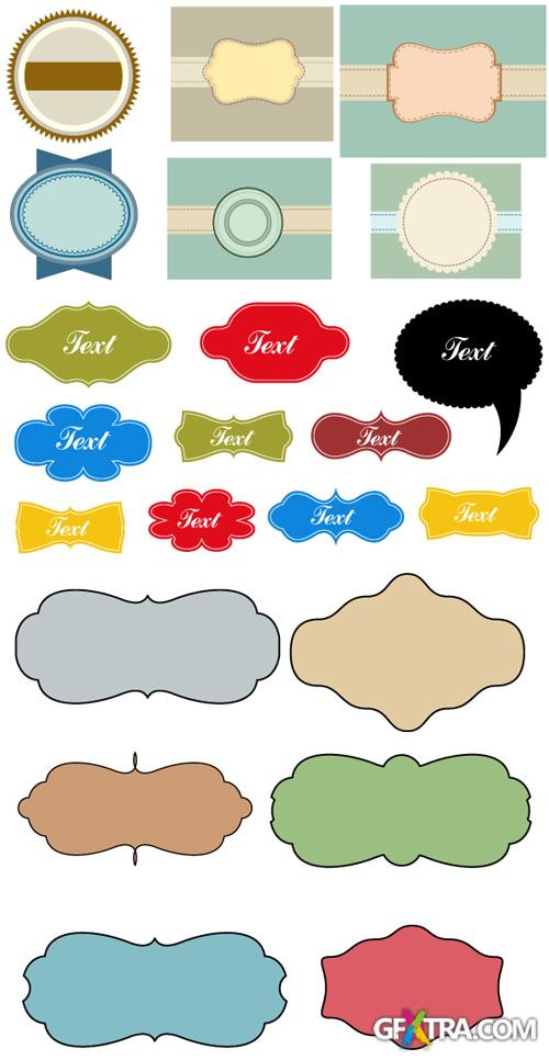 PS Brushes - Labels Set 3