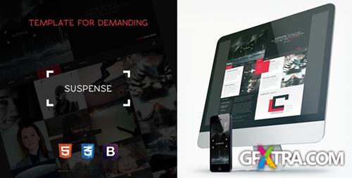 ThemeForest - SUSPENSE - Responsive HTML Template - RIP