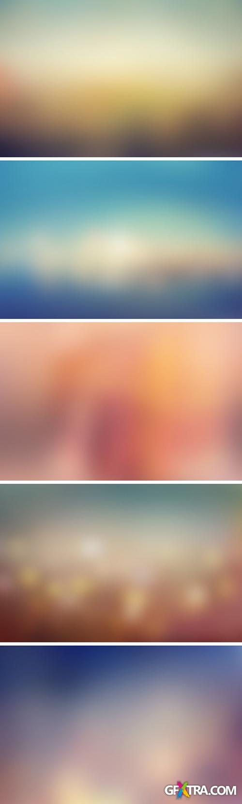 5 Blurred Backgrounds Vol.1