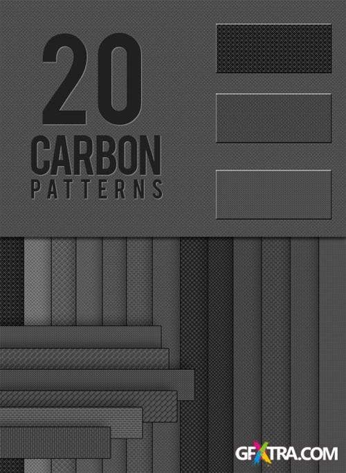 Designtnt - Carbon Photoshop Patterns