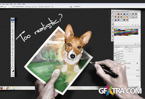 Designtnt - Creativity Desktop Create Cool Wallpaper Photoshop Interface