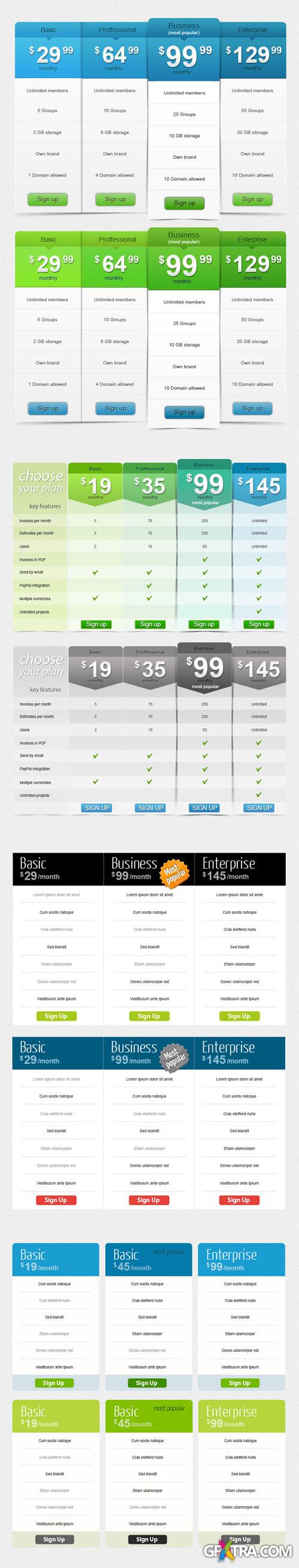 Designtnt - Pricing Tables