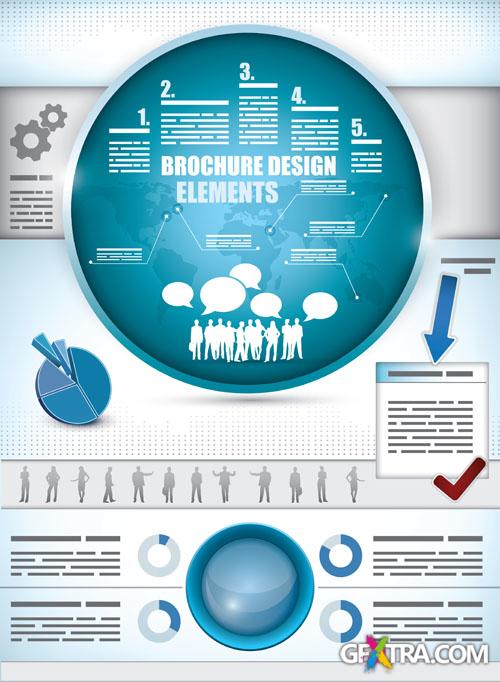 Infographic and design elements #3 - 25xEPS