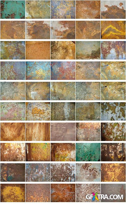 50 Rust Textures Set 2