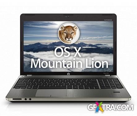 Mac OS X Mountain Lion 10.8 Build 12A269 [For Hp 4530s]