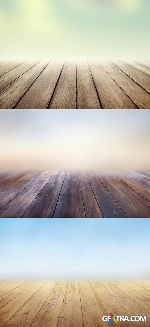 PSD Source - 3 Infinite Wooden Floors