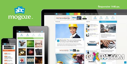 ThemeForest - Mogoze - Responsive 1440px HTML5 Template - RIP