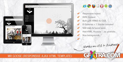 ThemeForest - Mr Goose - Responsive AJAX HTML Template - RIP