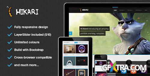 ThemeForest - Hikari - Premium Portfolio and Blog Template - RIP