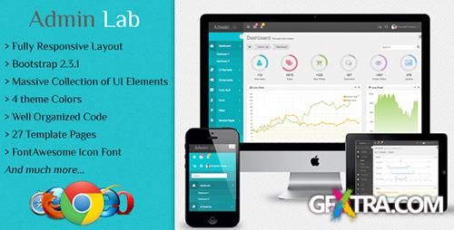 ThemeForest - Admin Lab - Responsive Admin Dashboard Template - RIP