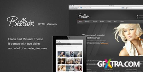 ThemeForest - Bellum HTML Version - RIP