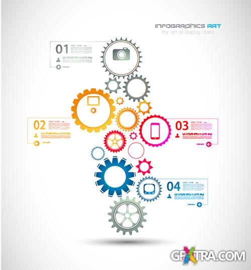 Infographic and design elements #4 - 25x EPS