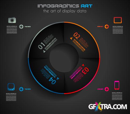 Infographic and design elements #4 - 25x EPS