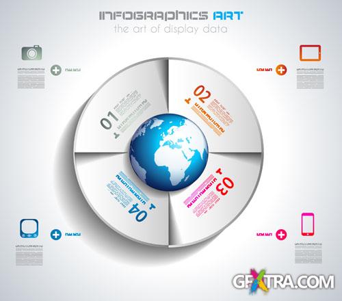 Infographic and design elements #4 - 25x EPS