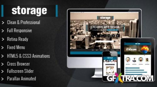 Mojo-Themes - Storage - Retina & HTM5 Template - RIP