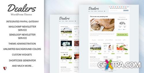 ThemeForest - Dealers v1.6 - Daily Deals WordPress Theme