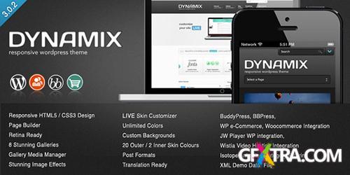 ThemeForest - DynamiX v3.0.2 - Premium Wordpress Theme