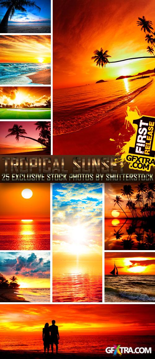 Amazing SS - Tropical Sunset, 25xJPGs