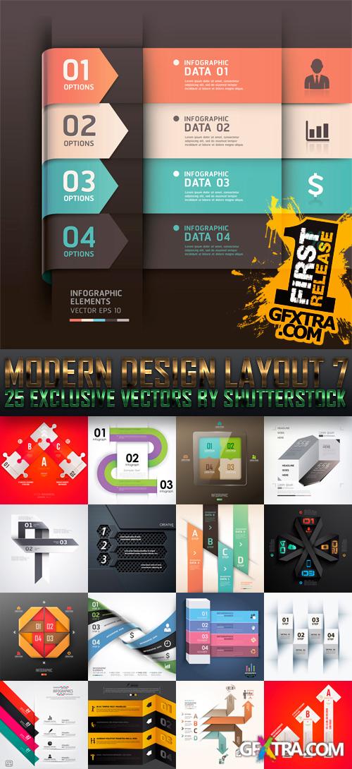 Amazing SS - Modern Design Layout 7, 25xEPS