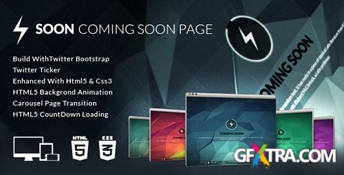 ThemeForest - Soon - Coming Soon Template - RIP