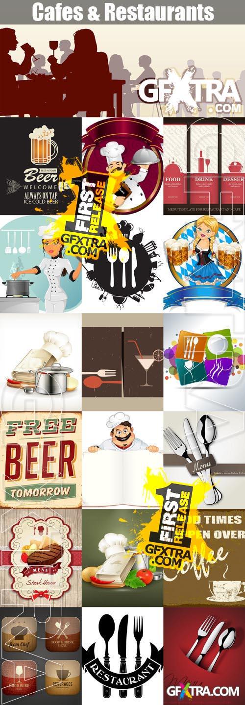 25 EPS Cafes & Restaurants - Fotolia