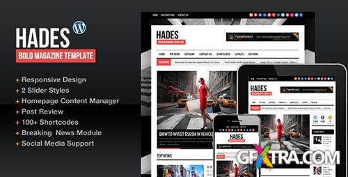 ThemeForest - Hades v1.6.3 - Bold Magazine Newspaper Template