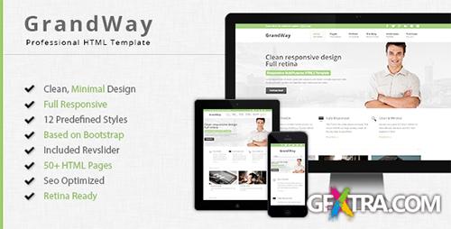 ThemeForest - GrandWay - Responsive HTML5/CSS3 Template - RIP