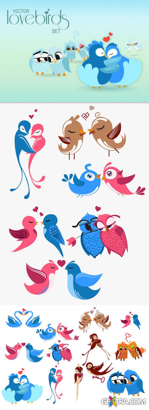 Designtnt - Birds Vector Set 1