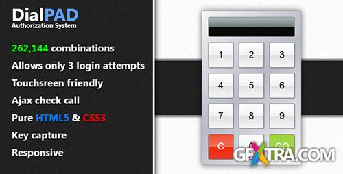 CodeCanyon - DialPAD - Authorization System