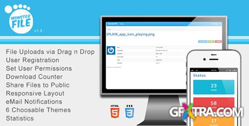 CodeCanyon - MonsterFile Multi-User File Management v1.3