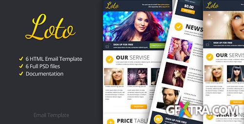 ThemeForest - Loto Email Template - FULL