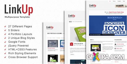 ThemeForest - LinkUp v1.0.2 - Multipurpose HTML Template