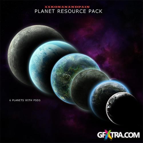 PSD Source Clipart - Planet Resource